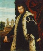 VERONESE (Paolo Caliari) Portrait of a Man awr oil painting
